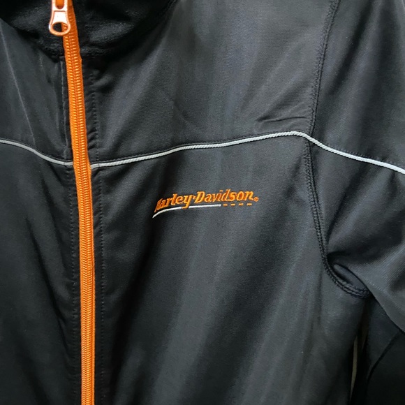 Women’s M Harley Davidson Motorcycles Black Lightweight Jacket Rocklin CA - Picture 8 of 8